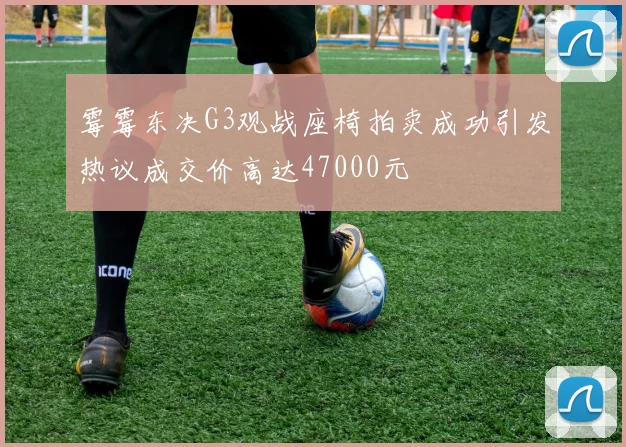 霉霉东决G3观战座椅拍卖成功引发热议成交价高达47000元